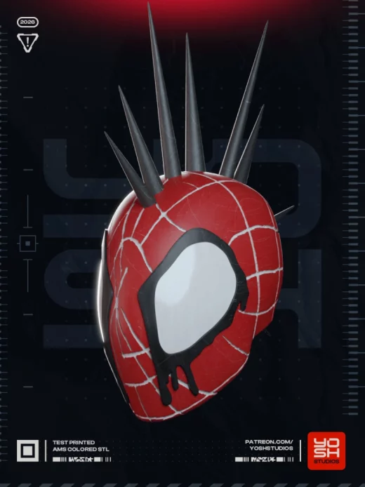 Yosh Studios 2026 03 Spider Punk Mask
