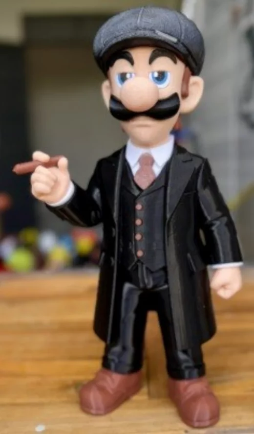 Luigi shelby fan art no ams multiparts 3mf20260322 1 5lfv8d