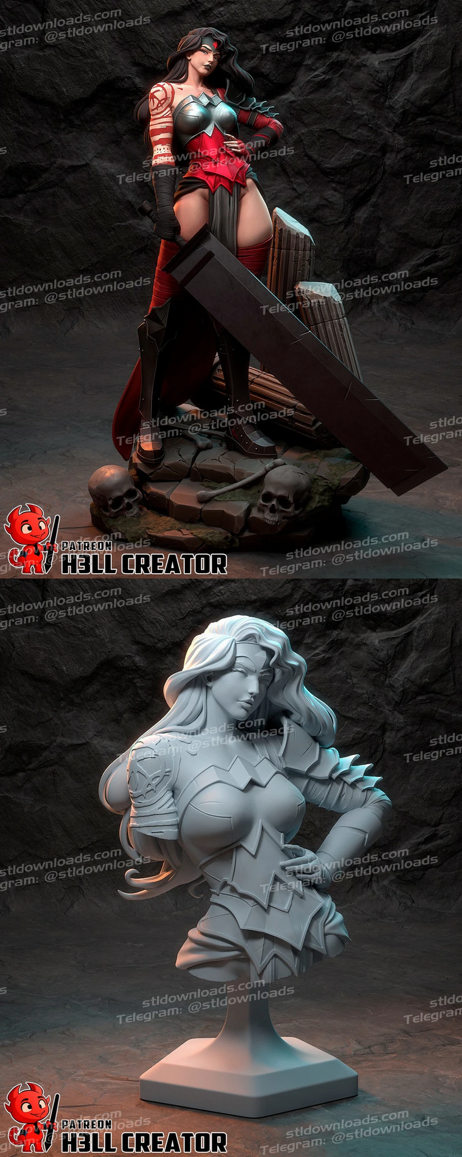 2604 H3LL Creator Absolute Wonder Woman