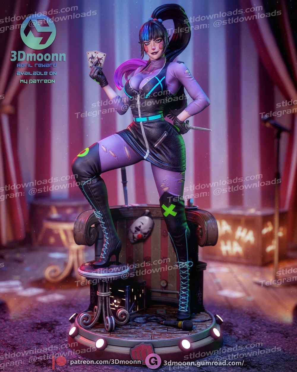 3Dmoonn Punchline