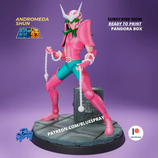 Andromeda Shun Sculpture (Saint Seiya)