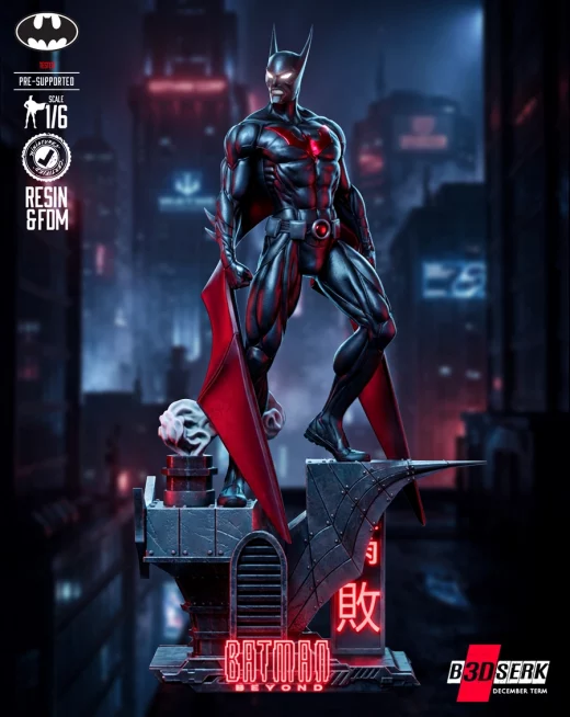 B3dserk Batman Beyond Sculpture