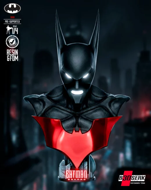 B3dserk BatmanBeyond Bust Portrait
