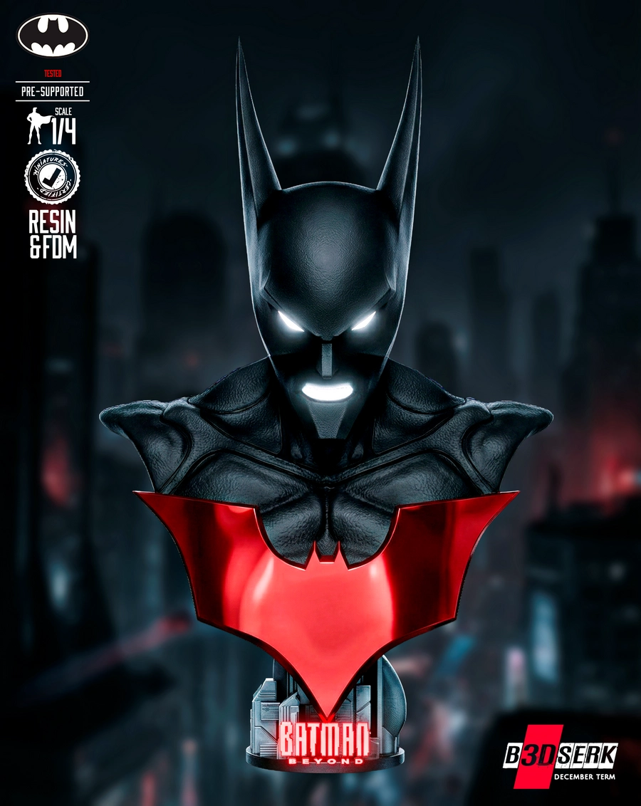 B3dserk BatmanBeyond Bust Portrait