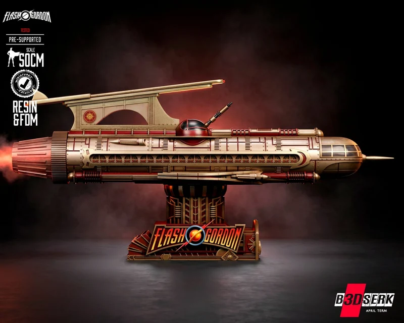 B3dserk Flash Gordon Ship