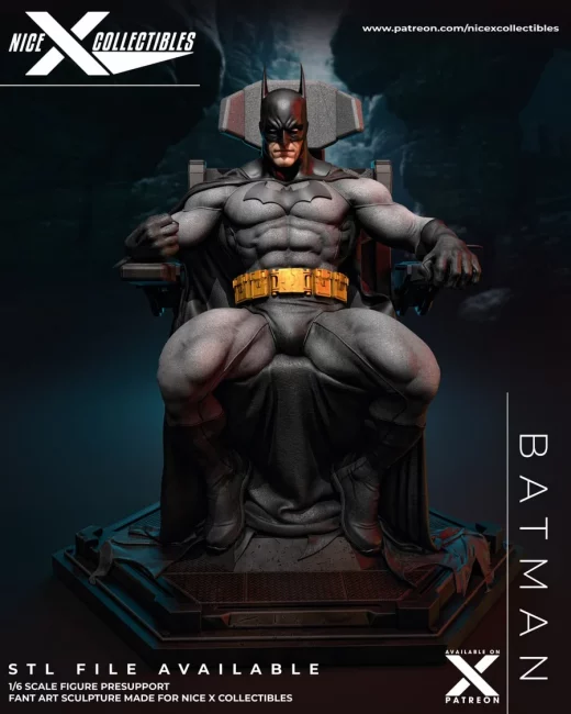 BATMAN THRONE 1 6 1 Stl Geek Premium