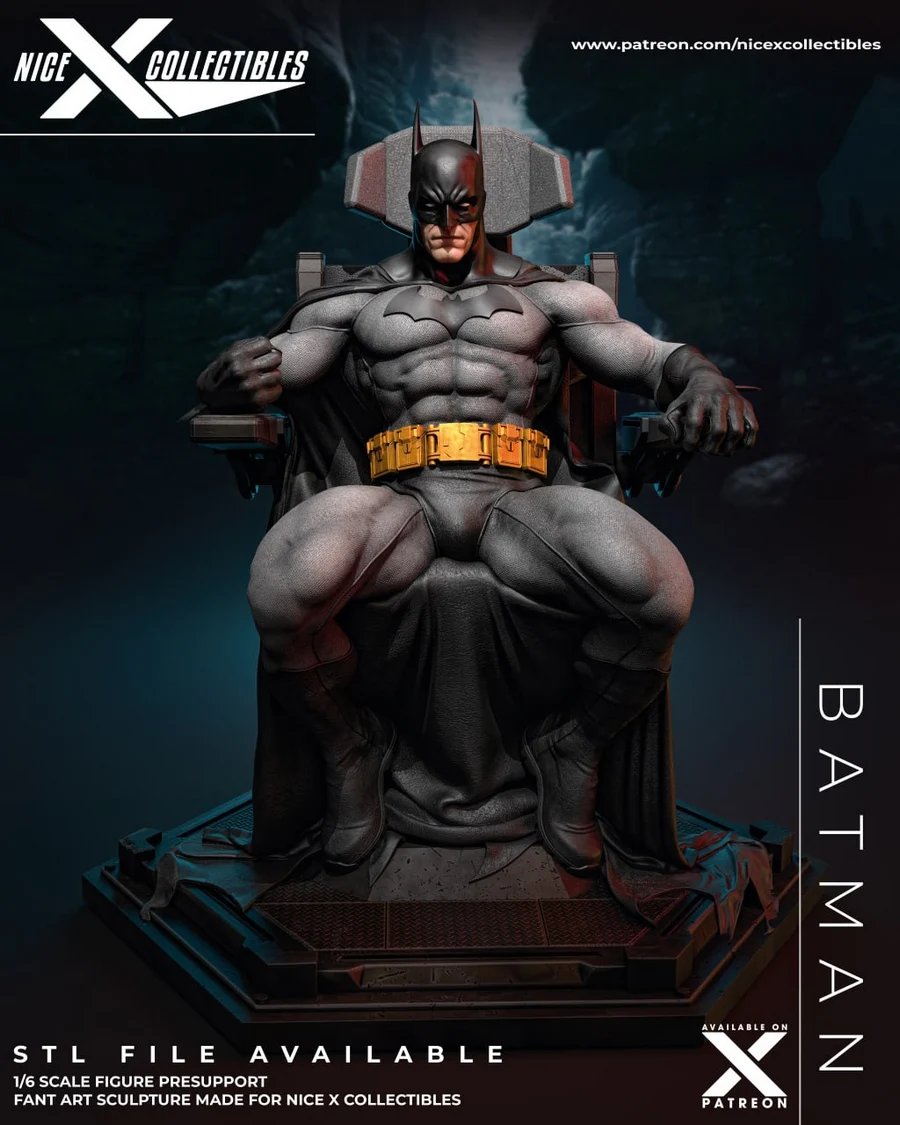 BATMAN THRONE 1 6 1 Stl Geek Premium