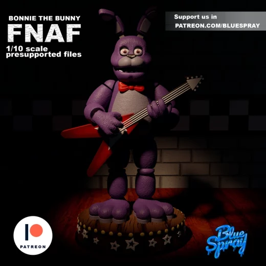 Bonnie Sculpture ( Five Nights at Freddy's)