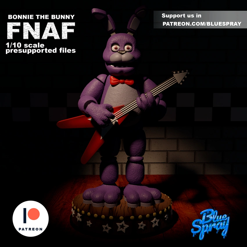 Bonnie Sculpture ( Five Nights at Freddy's)