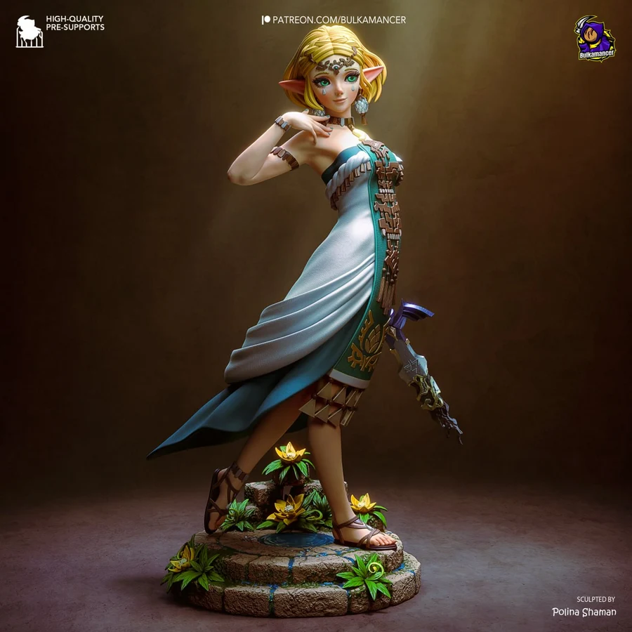 Bulkamancer Sculpts Zelda (Tears of the Kingdom)