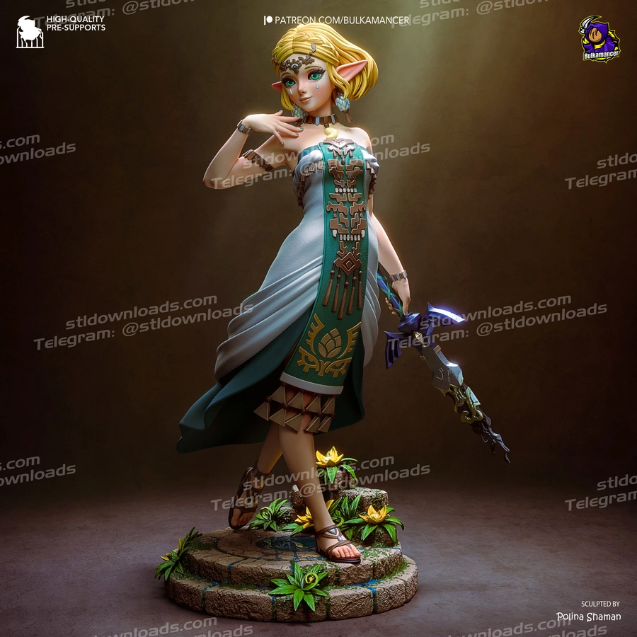 Bulkamancer Sculpts Zelda (Tears of the Kingdom)
