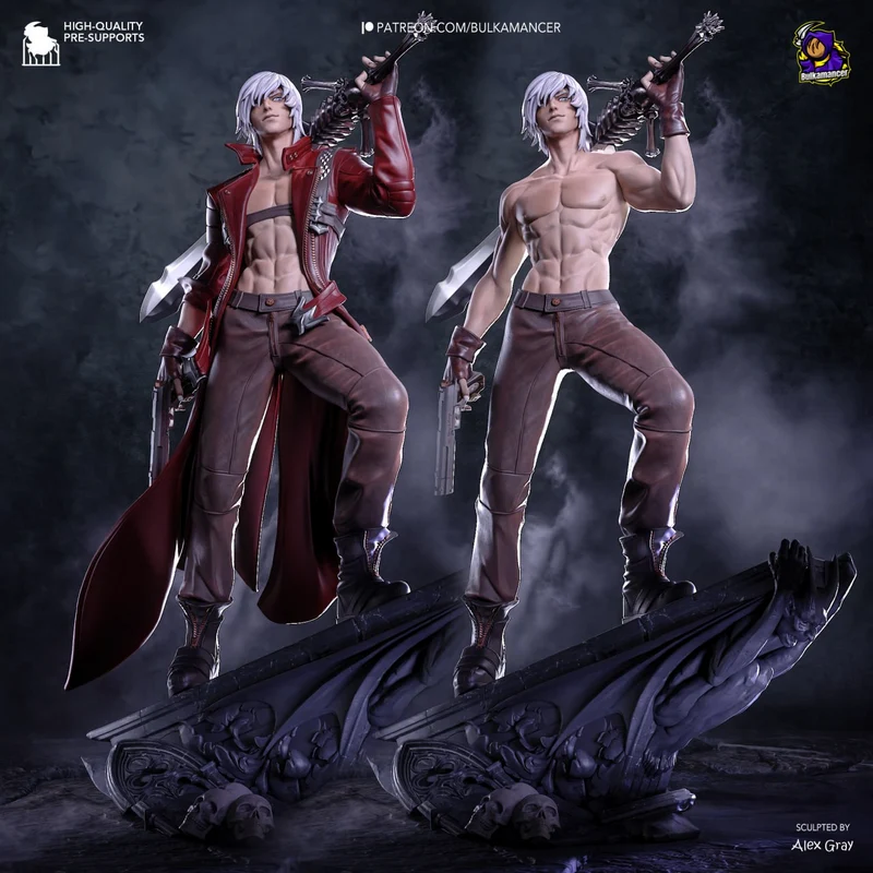 Bulkamancer SculptsDanteDevil May Cry