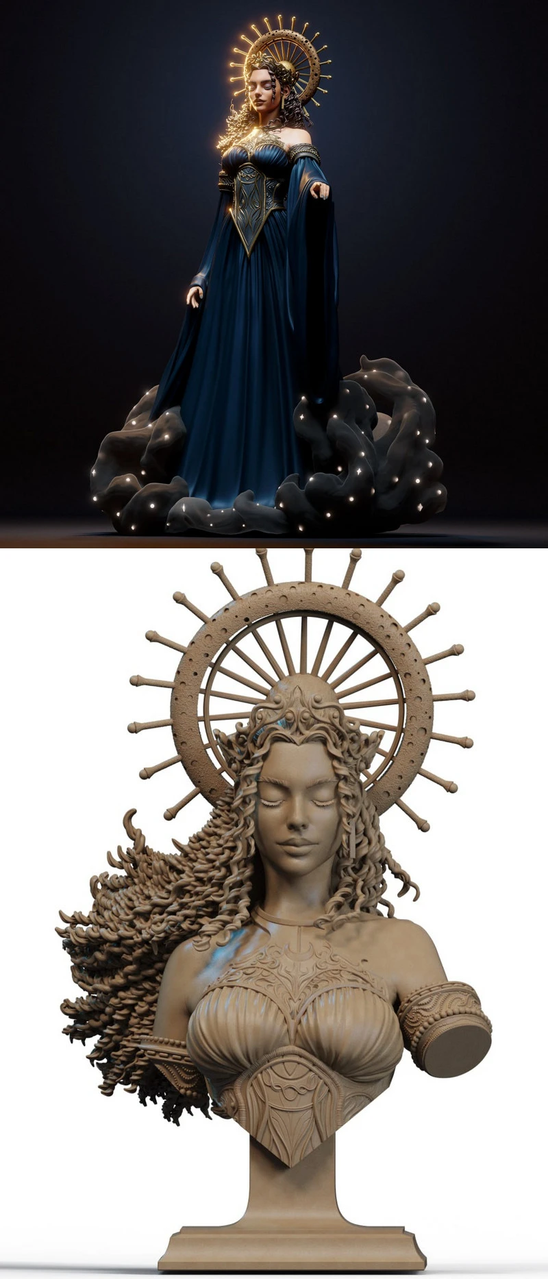 CA3D Nyx + bust