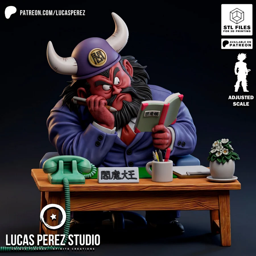 CHIBIS ENMA DAIO SAMA (Dragon Ball Z)