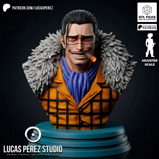 CROCODILE BUST (One Piece)