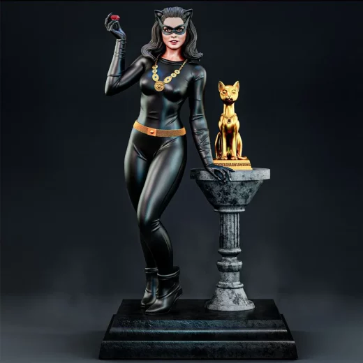 Catwoman Julie Newmar Bruno Art 3D SFW + NSFW
