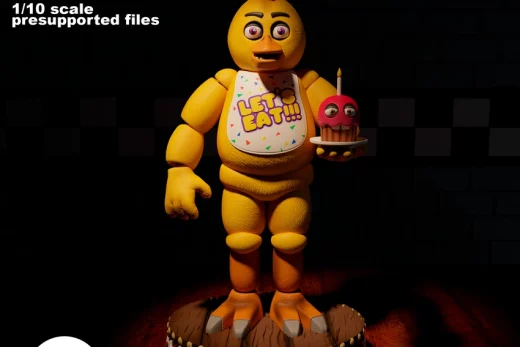 Chica Sculpture ( Five Nights at Freddy's)