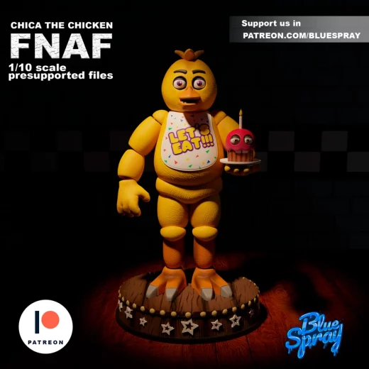 Chica Sculpture ( Five Nights at Freddy's)
