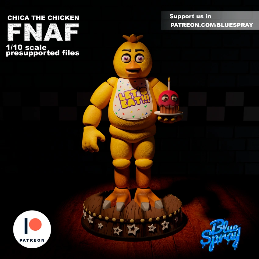 Chica Sculpture ( Five Nights at Freddy's)