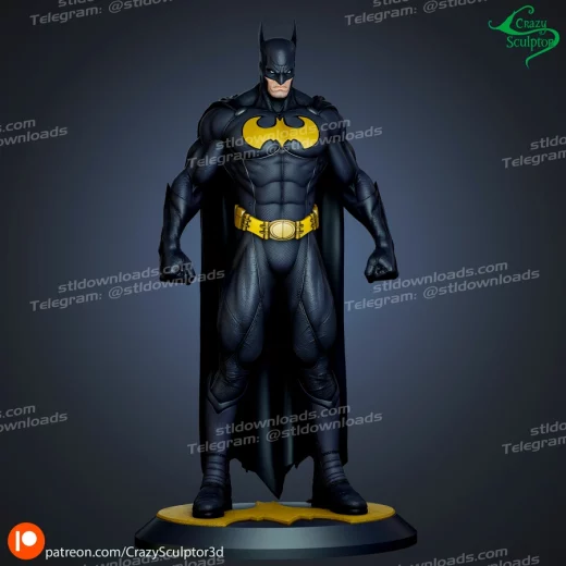 Crazy Sculptor Batman