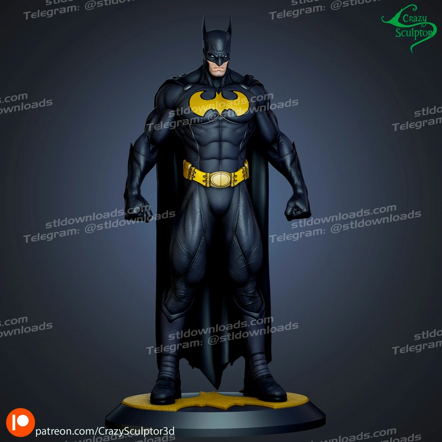 Crazy Sculptor Batman