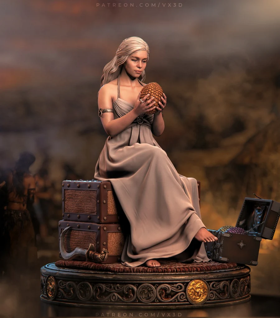 Daenarys – VxLabs – STL 3D Print Model | AssetsFree.com Daenarys VxLabs