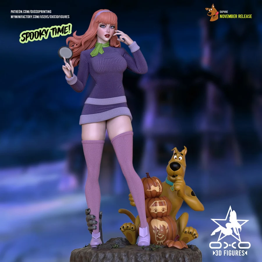 Daphne OXO3D Figures