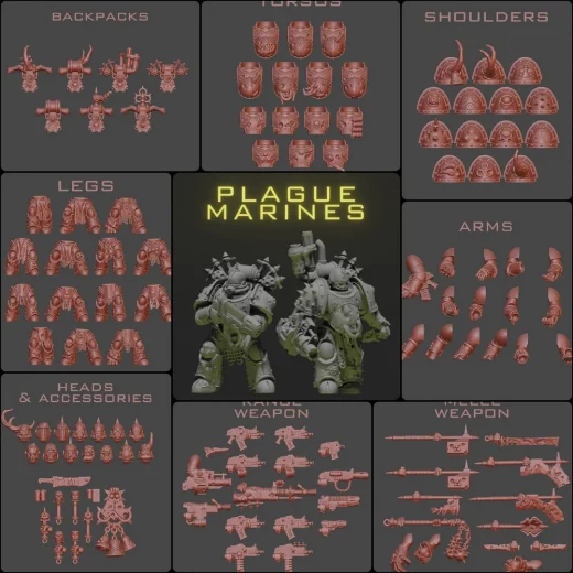 Das Modell PUTRID COHORT BILDER COMPLETE