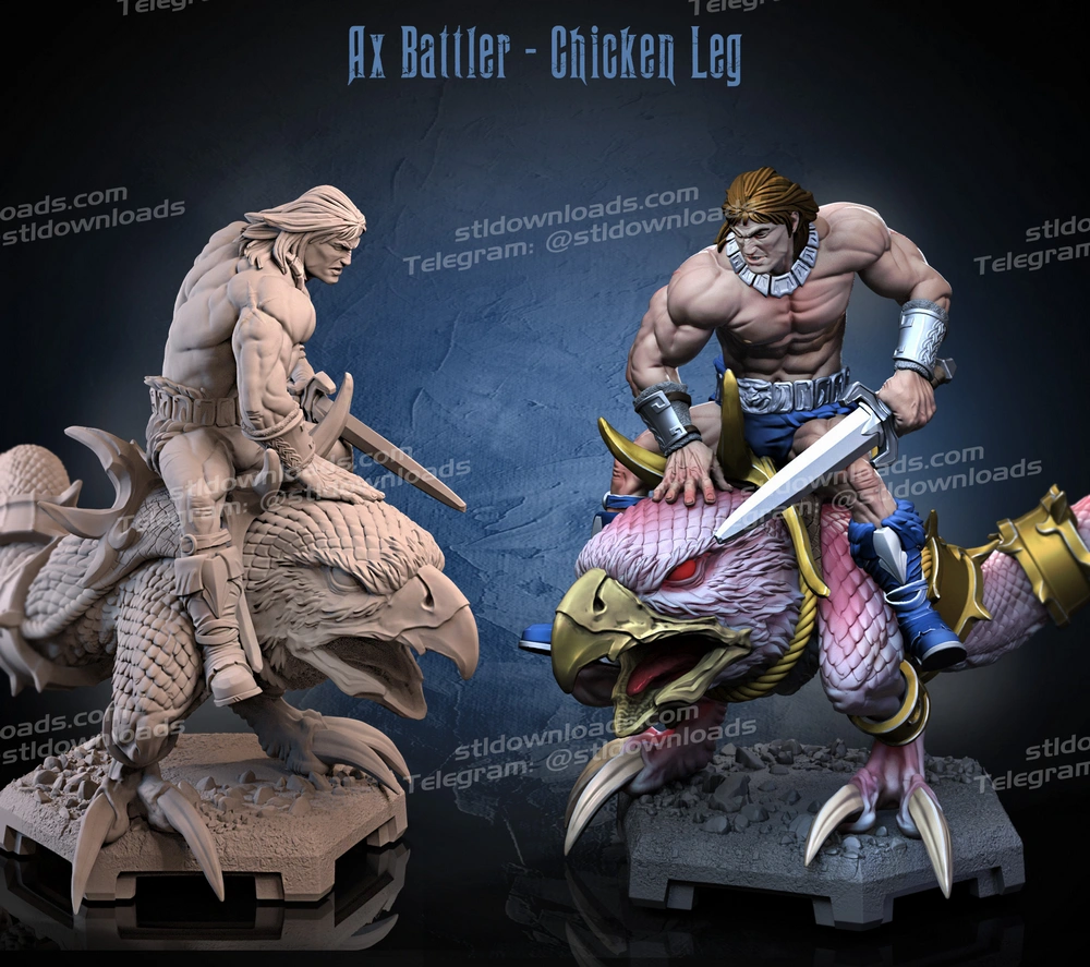 Dragun Studios Ax Battler Chicken Leg