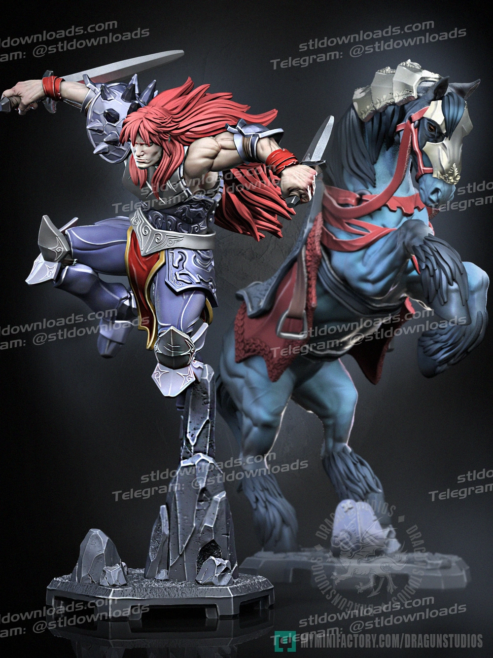 Dragun Studios Braford Unmounted BOSS