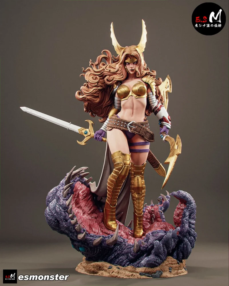 E.S Monster – Angela – 3D Print Model STL