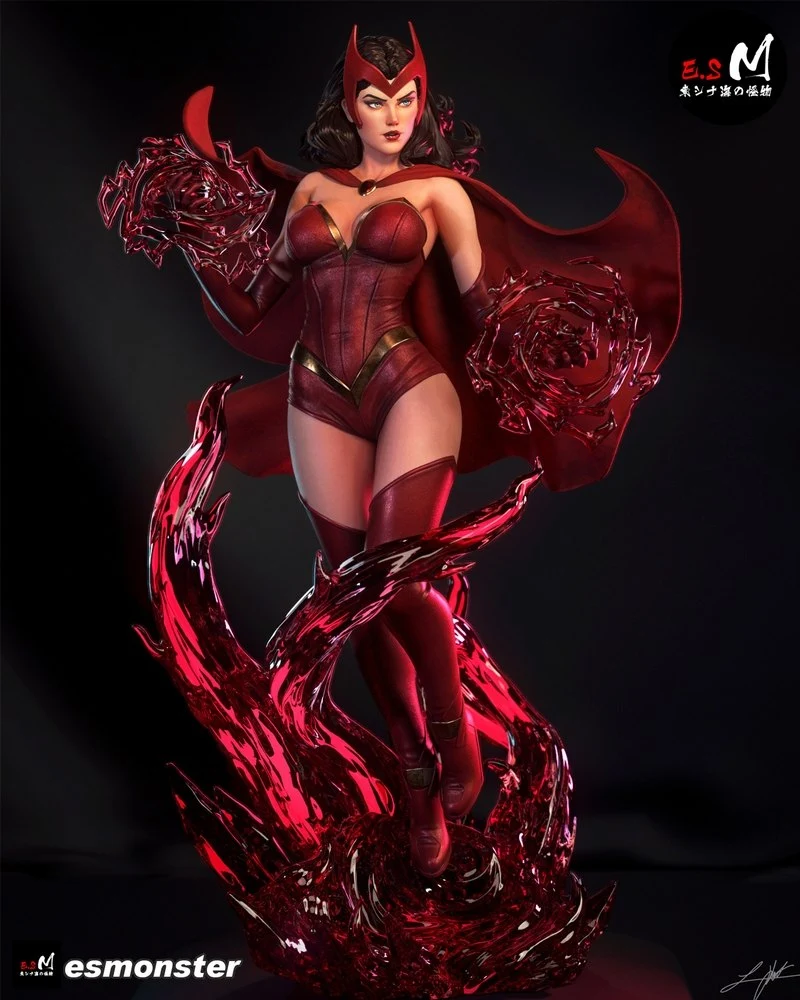 E.S Monster Scarlet Withch Marvel Comics