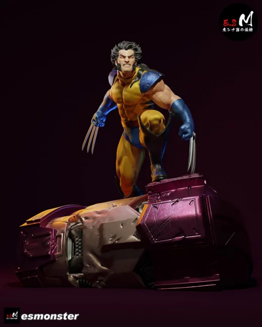 ES Monster Wolverine vs Sentinel Marvel