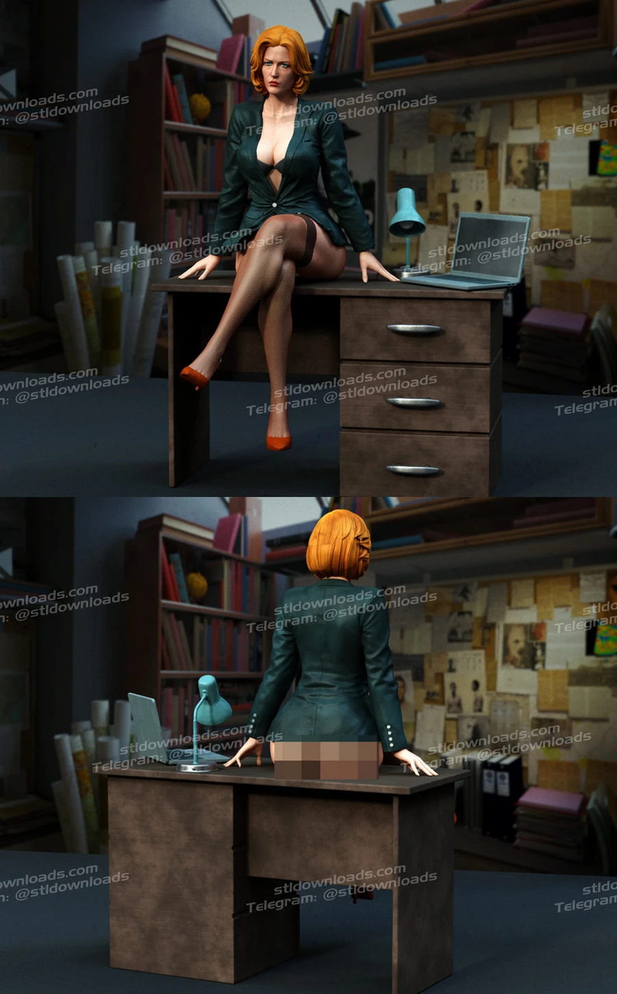 Exclusive Dana Scully Files X