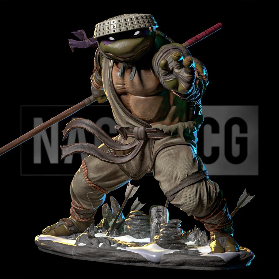 Fan Art Donnie from TMNT Last Ronin version Statue