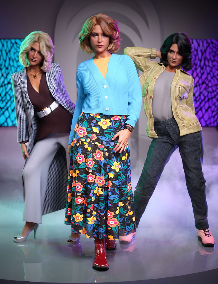 Feminine Business Casual Outfit Bundle for Genesis