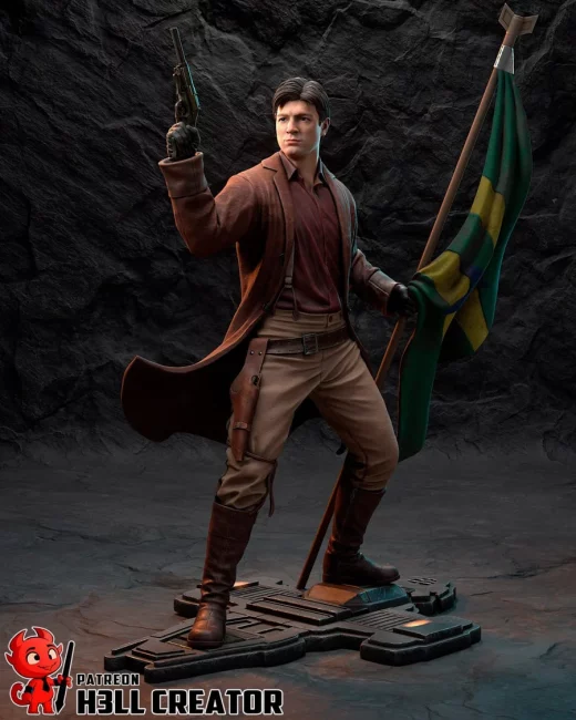 Firefly Captain Malcolm Reynolds H3LLCreator