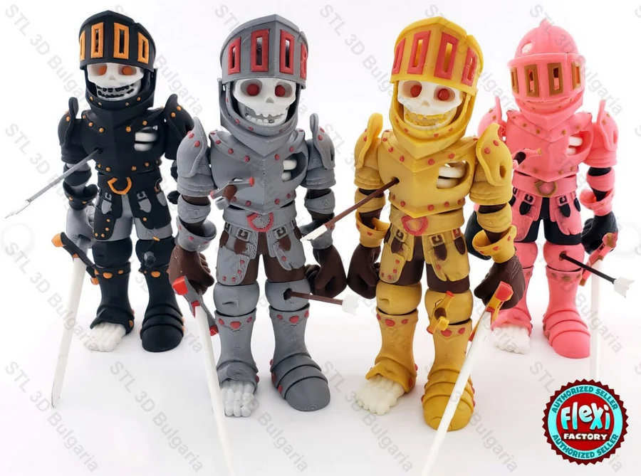Flexi Factory Skeleton Knight