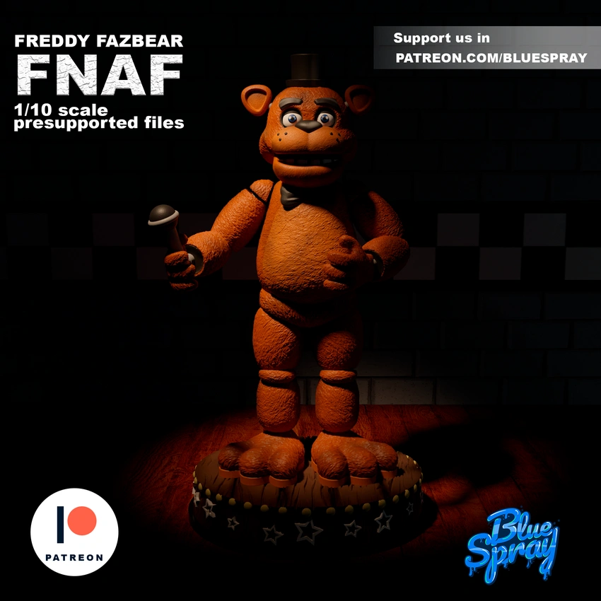Freddy Fazbear Sculpture ( Five Nights at Freddy's)