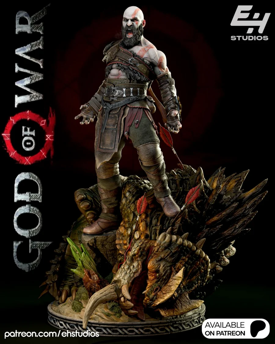 Full Statue Kratos
