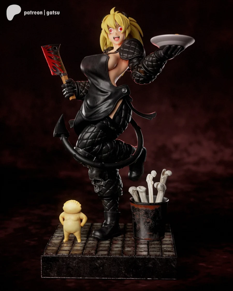 Gatsu Studios Nikaido Dorohedoro Fanart