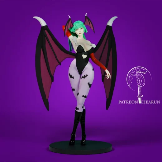 Hearun Morrigan Aensland + NSFW Version