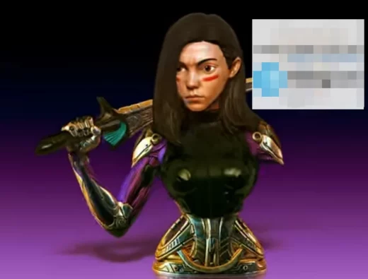 Hex3D AlitaBust 1 1 Scale