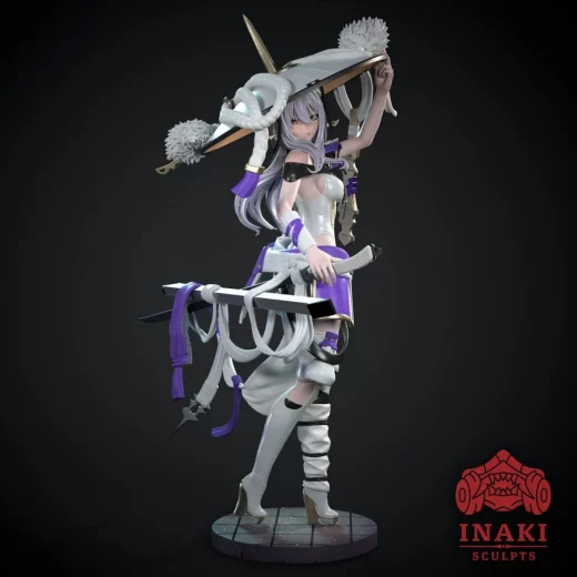 Inaki Sculpts Scarlet Nikke