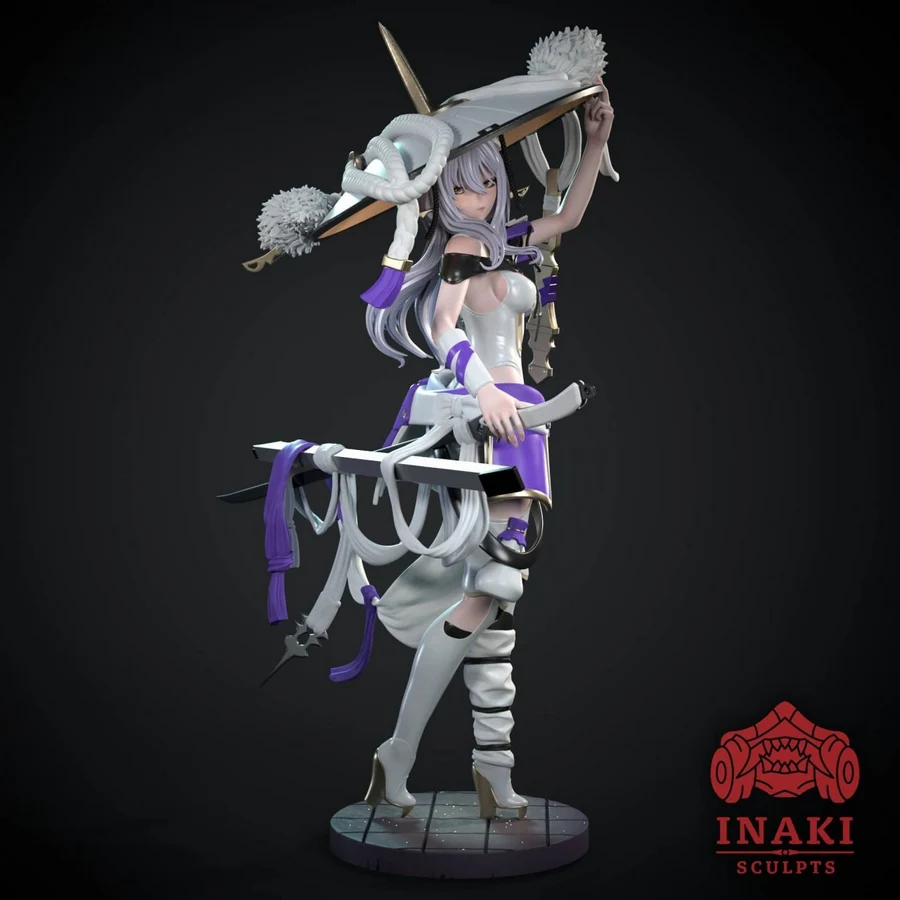 Inaki Sculpts Scarlet Nikke