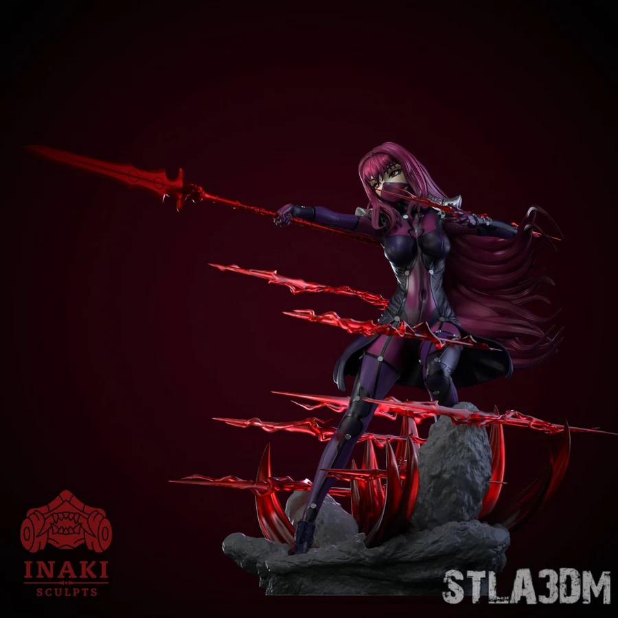 Inaki Sculpts Scathach