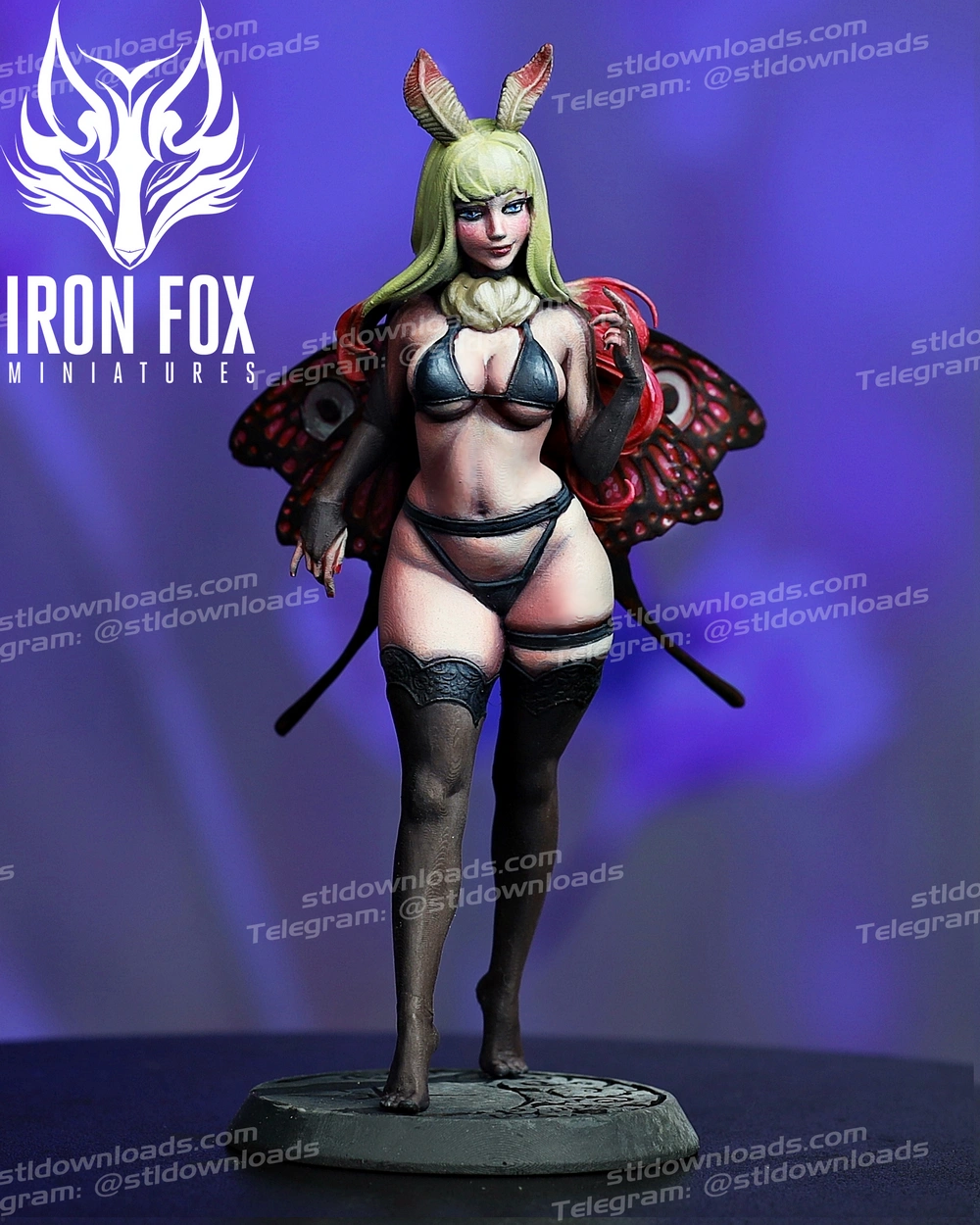 Iron Fox Miniatures Lux Pin Up