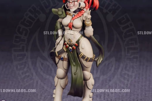 Jigglystix Battle Hardened Space Elf