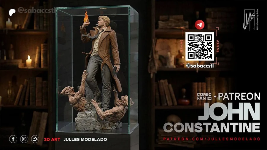 Julles Modelado John Constantine