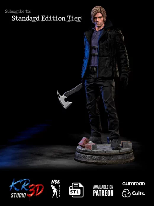 KR3D Studio Leon Kennedy Resident Evil Requiem Standard